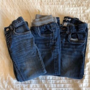 Three Pairs! Cat & Jack Toddler Jeans Bundle, size 4T - Excellent Condition